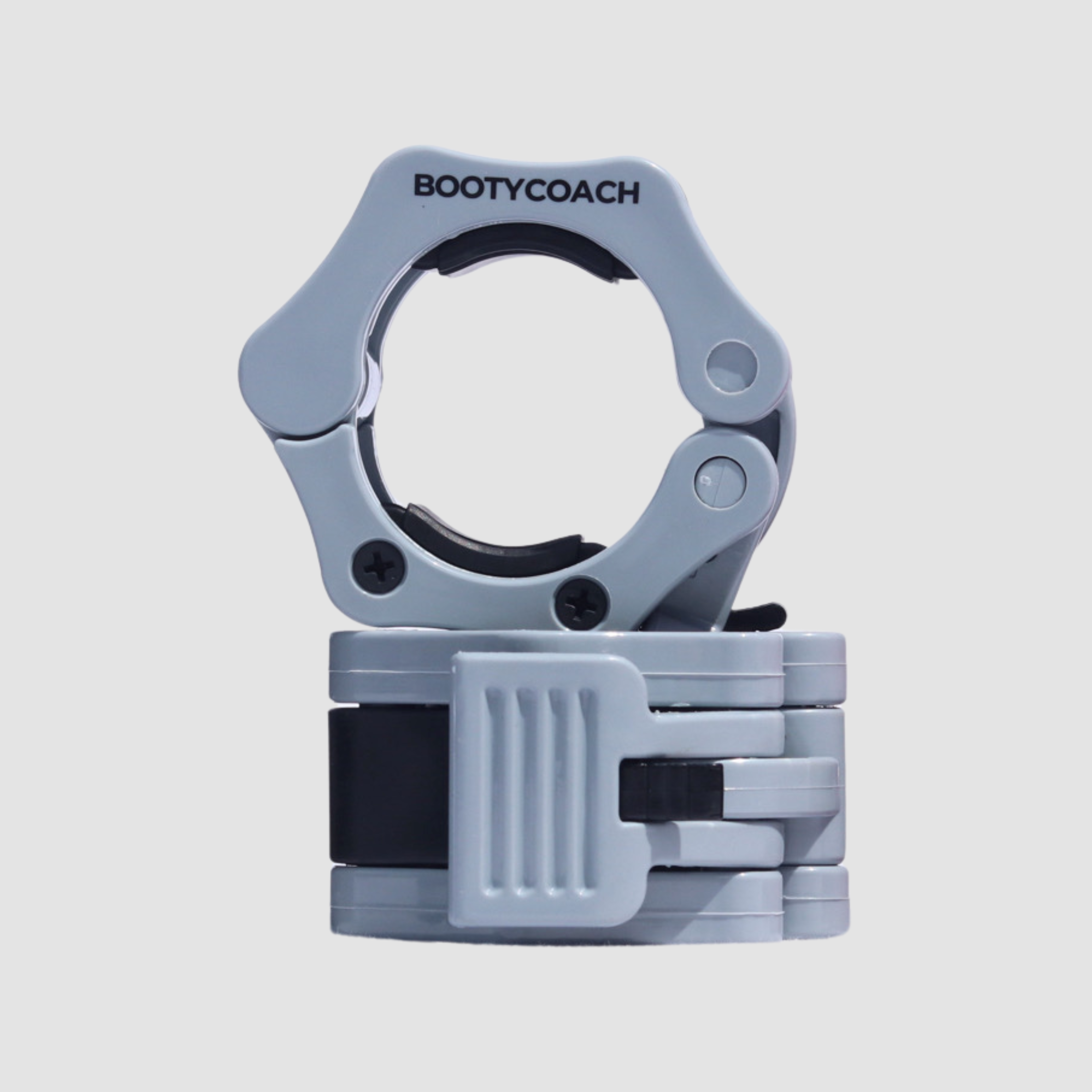 Grey Barbell Clips