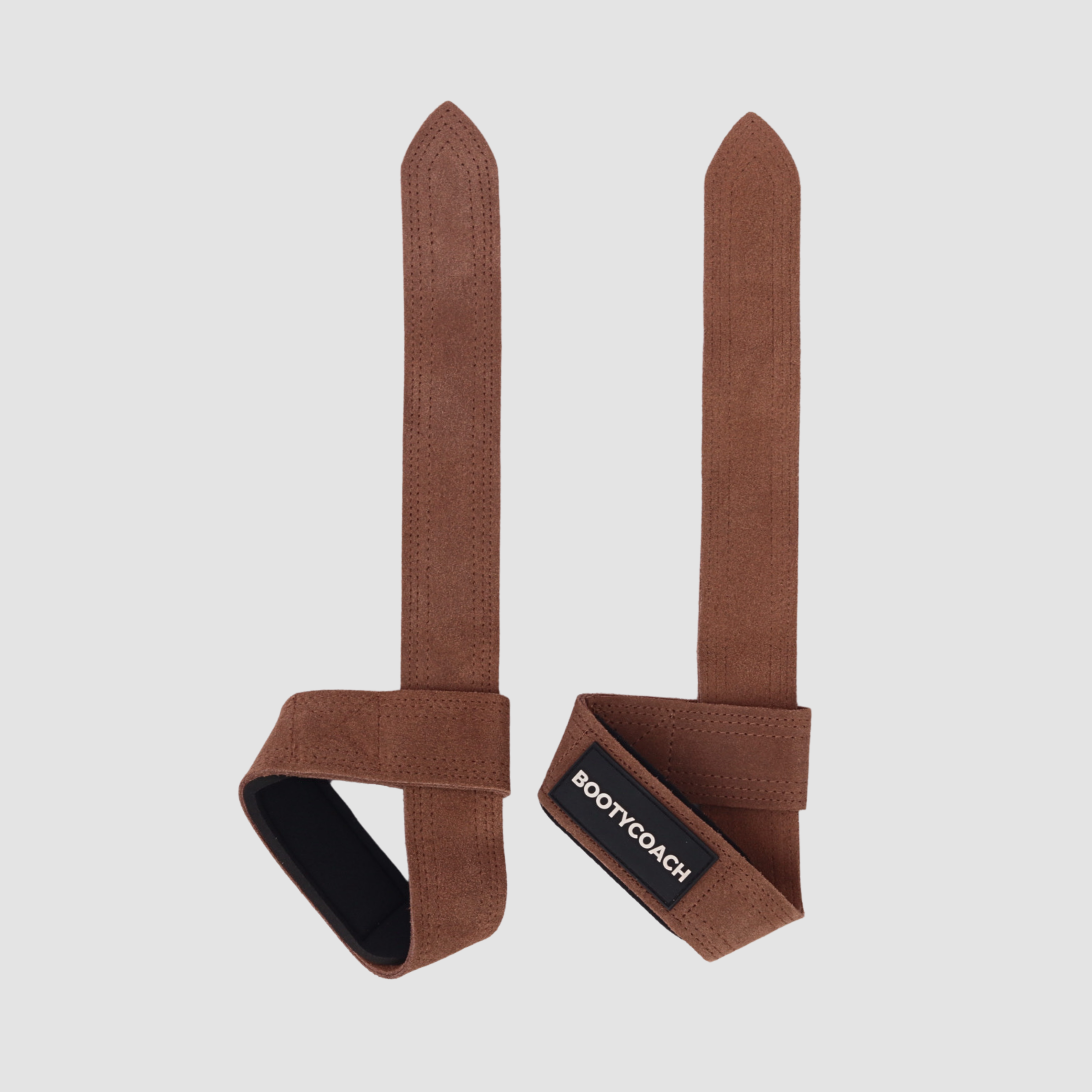 Brown Luxe Lifting Straps