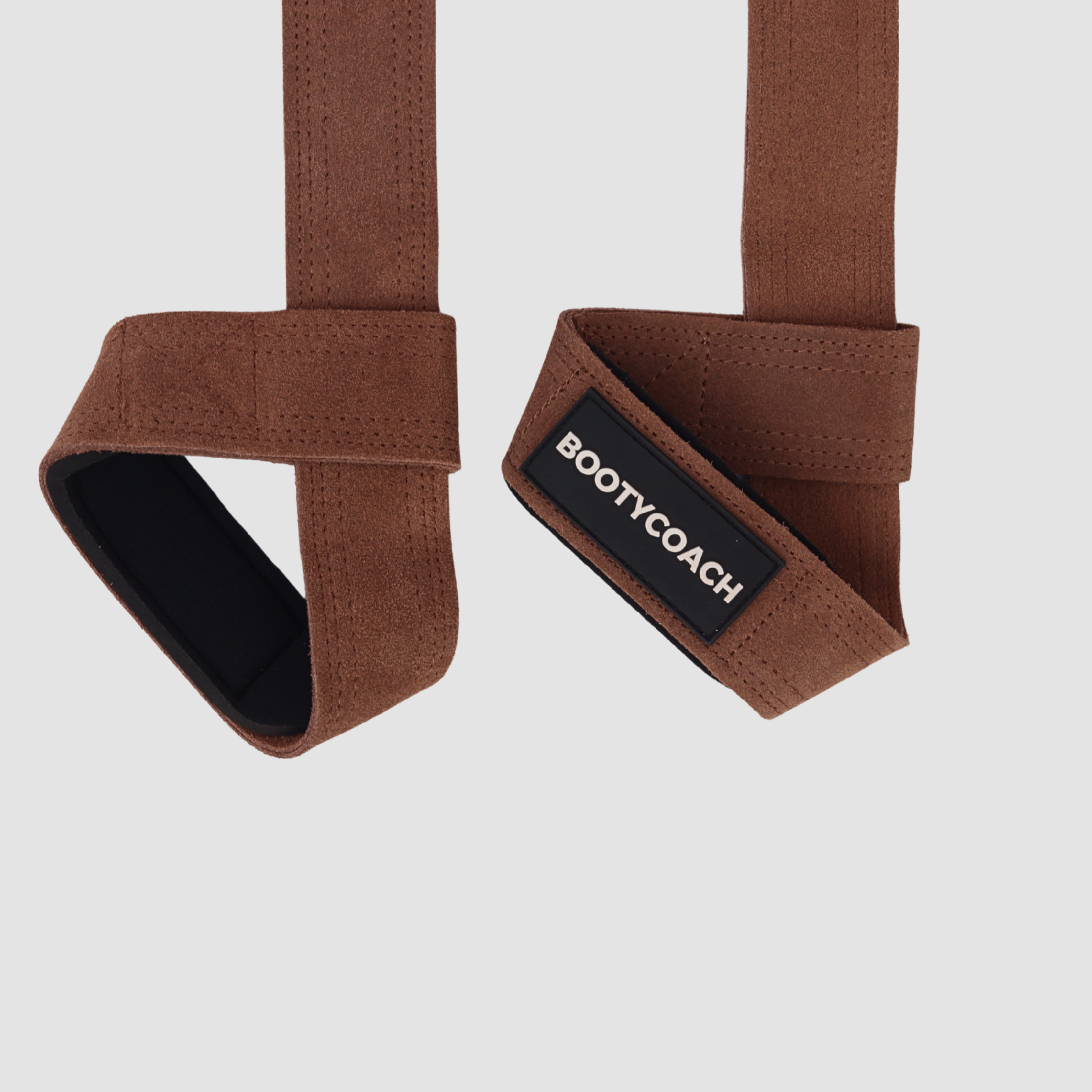 Brown Luxe Lifting Straps