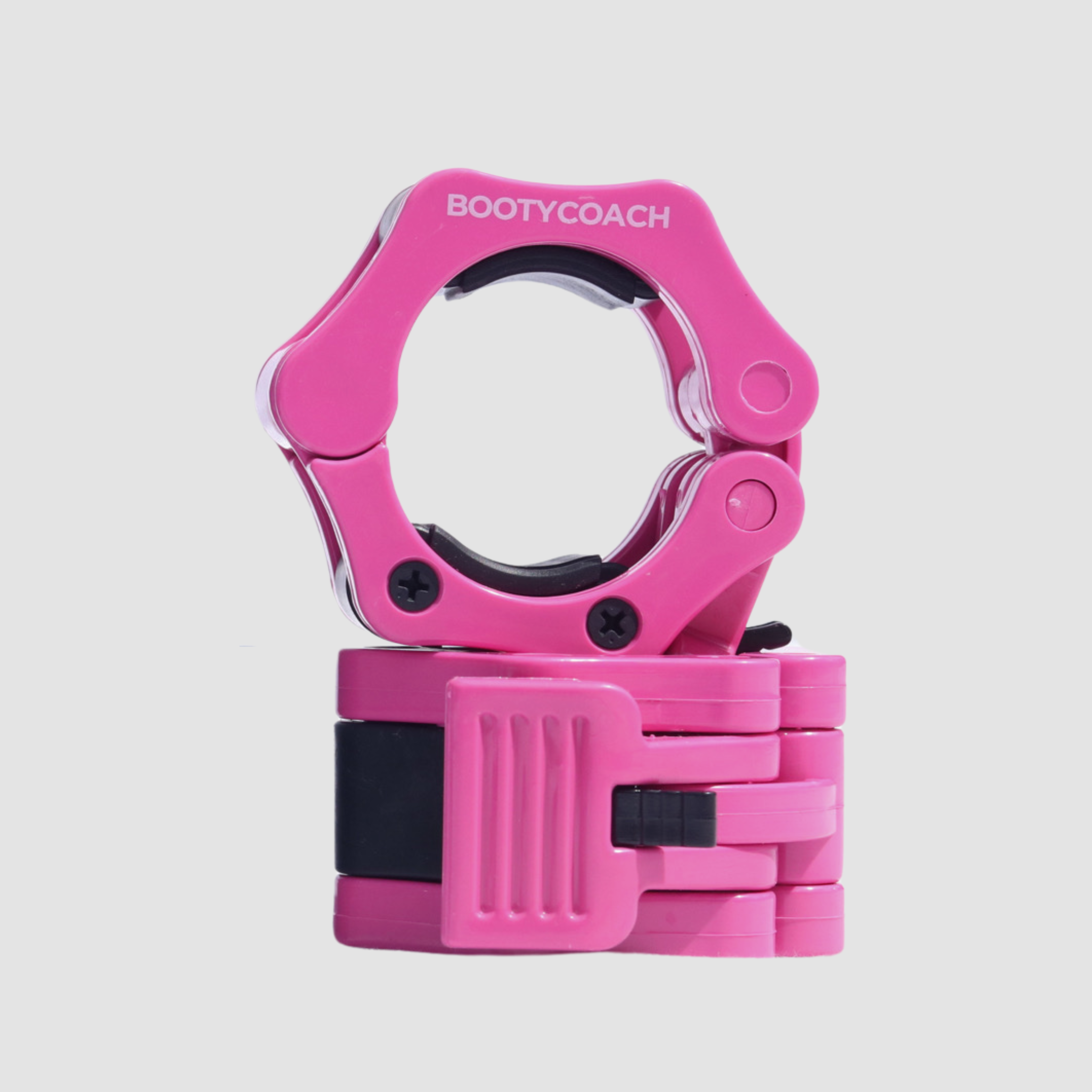 Hot Pink Barbell Clips